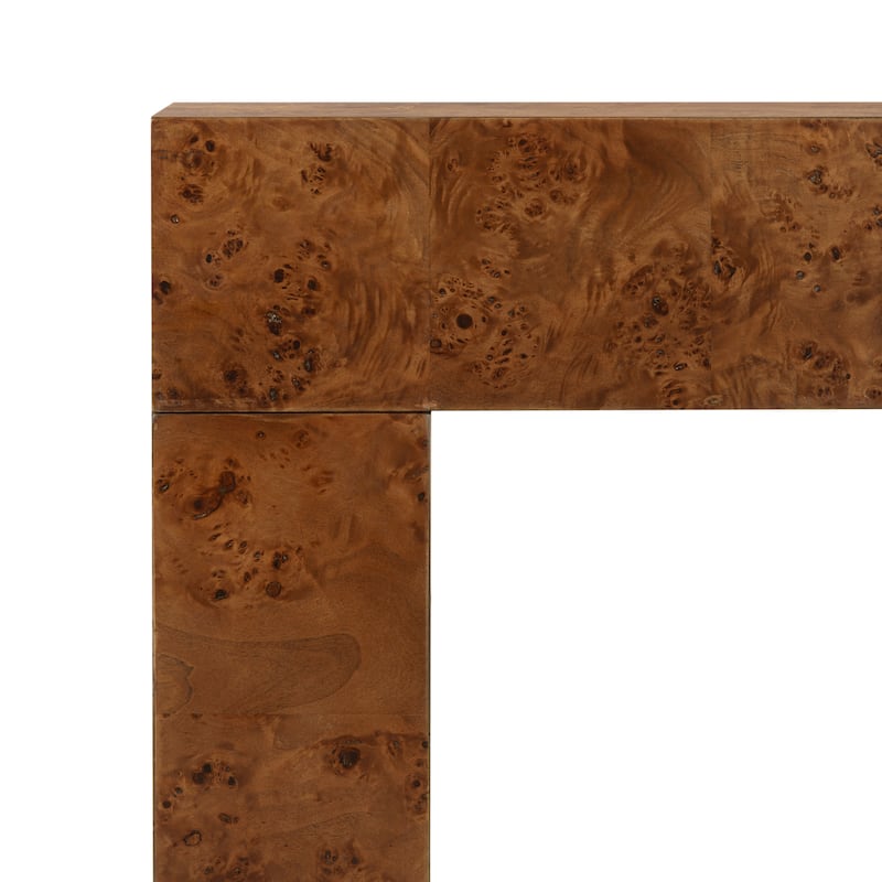 SAFAVIEH Couture Betharose Burl Wood Cons Table - 60"W x 16"D x 29"H