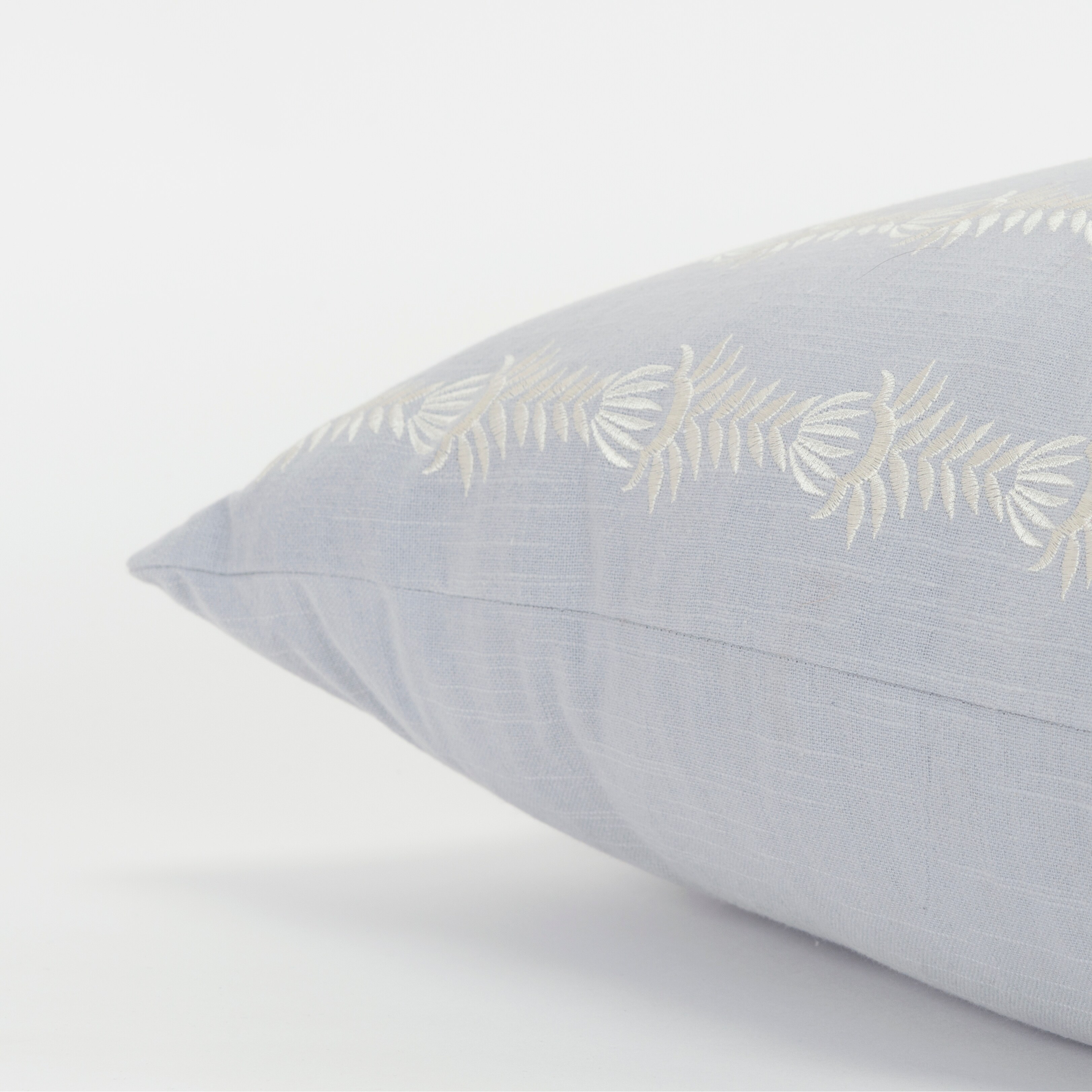 Rizzy Home Embroidered Throw Pillow Cover-image