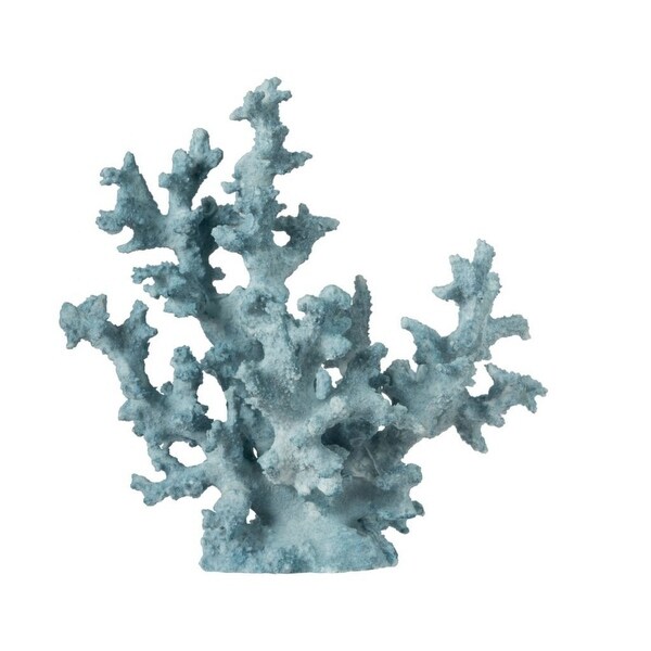 10.5" Blue Faux Coral Accent Decor - N/A