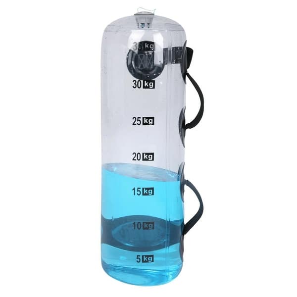 slide 2 of 10, 77LBS Fitness Water Power Bag Weightlifting Body Building