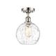 Option Clear Water Glass / Polished Nickel