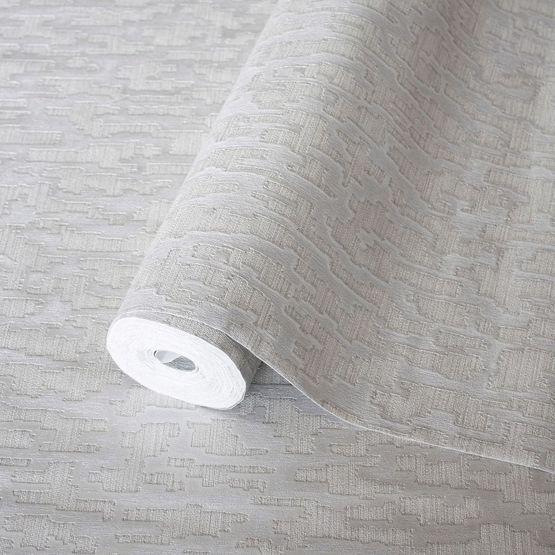 Abstract Metallic Accents Glam Solid Color Wallpaper