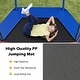 preview thumbnail 9 of 24, Costway 7 FT Kids Trampoline with Safety Enclosure Net Spring Pad