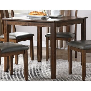 5-Piece Antique Finish Dinette Kitchen Breakfast Set Dining Table Set ...
