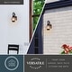preview thumbnail 3 of 9, Vaxcel Lighting Chatham 1 Light Outdoor Wall Sconce - 7 Inches Wide