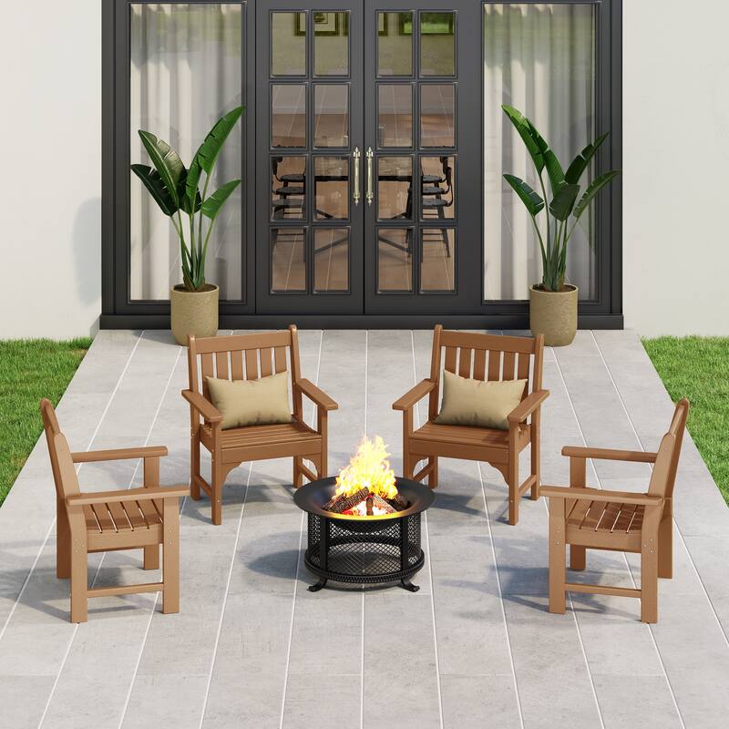 Laguna Poly Garden Arm Chair (Set of 4)
