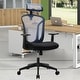 preview thumbnail 10 of 40, Ergonomic Mesh Executive Chair Home Office Chair with Lumbar Support, Headrest