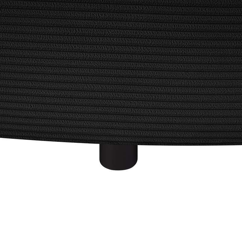 102.3" Oversized Double Chaise Lounge Sofa, Corduroy Upholstered Sleeper Sofa Bed 2 Seat Sofa Loveseat with USB Ports