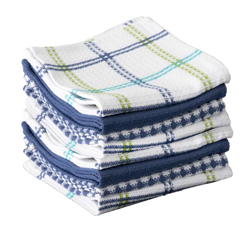 T-fal Flat Waffle Dish Cloth, (Set of 8)