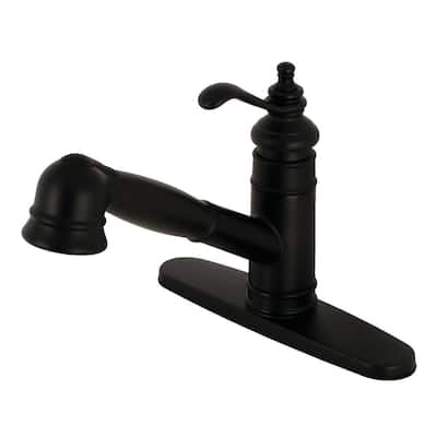 Kingston Brass Templeton 1.8 GPM Standard Pull Out Kitchen Faucet