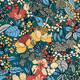 Zetta Blue Floral Riot Wallpaper - Bed Bath & Beyond - 39575901