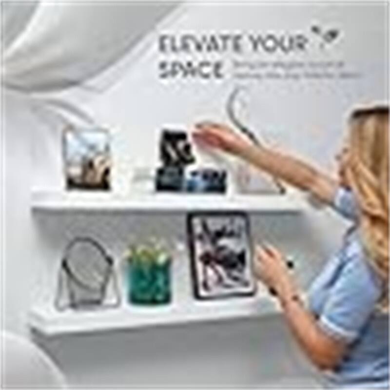 Farmhouse Floating Shelves - 6.5"D x 36"W x 1.75"H