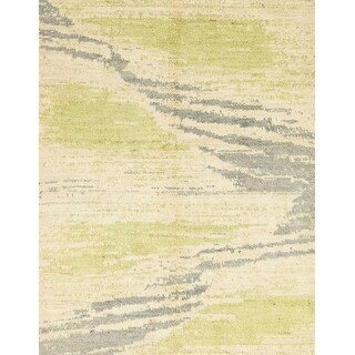Ahgly Company Machine Washable Abstract Sun Yellow Area Rugs - Bed Bath ...