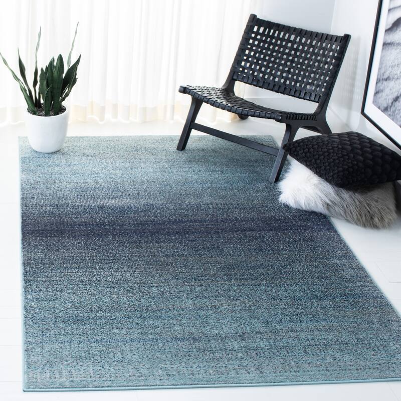 SAFAVIEH Adirondack Muzeyyen Ombre Distressed Rug - 5'1" x 7'6" - Purple/Grey