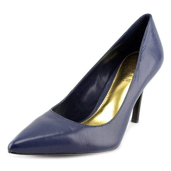 Lauren Ralph Lauren Sarina Pointed Toe Leather Heels