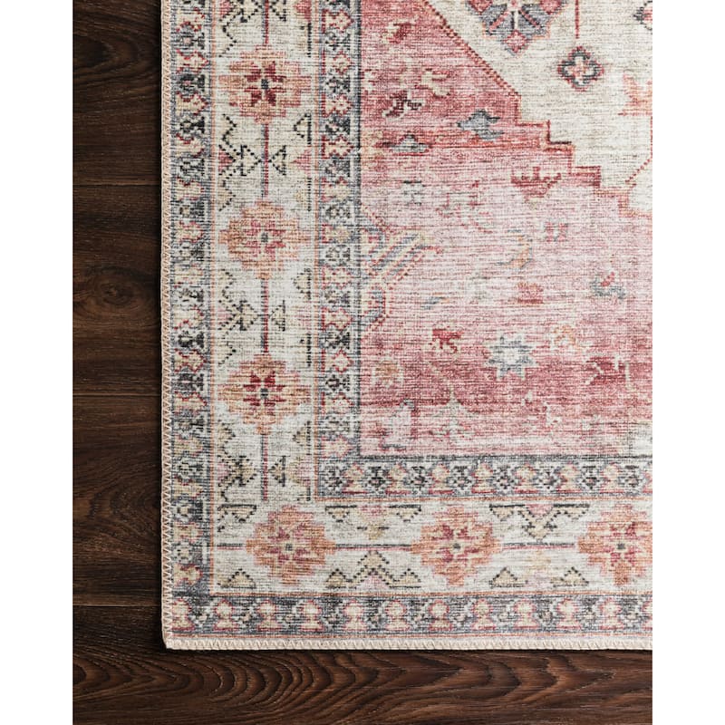 Alexander Home Leanne Vintage Boho Oriental Printed Area Rug