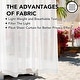 preview thumbnail 5 of 14, Deconovo Tab Top Waterproof Outdoor Sheer Curtains for Patio 2 Panels