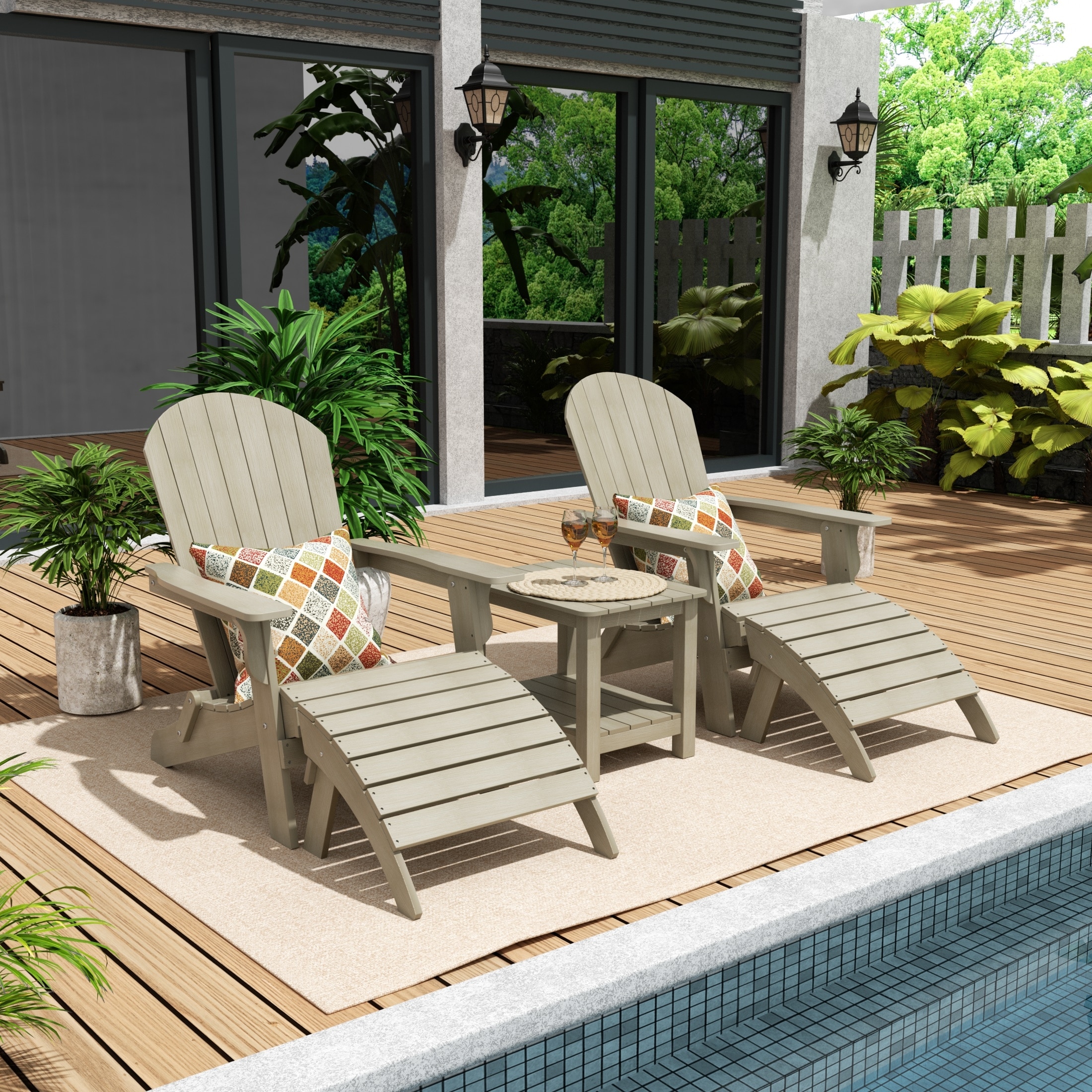 Seashell deals adirondack chair