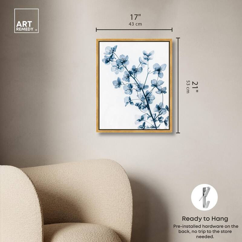 Translucent Petals II Canvas by Art Remedy