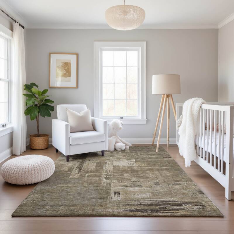 Premium Washable Super Soft Abstract Glam Mayfield Rug