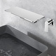 preview thumbnail 18 of 18, YASINU Waterfall Bathroom Sink Faucet 1- Handle Wall Mount Lavatory Faucet