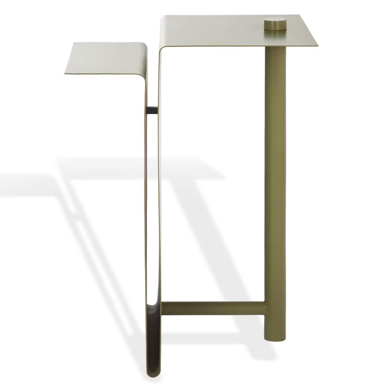 SAFAVIEH COUTURE Aldwyn Metal Accent Table - 16"W x 17"D x 23"H