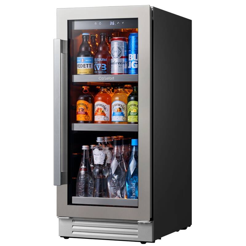 TWO Beverage Refrigerator 160 Can Beverage Cooler Center (Set of 2x15inch) - 30 inch