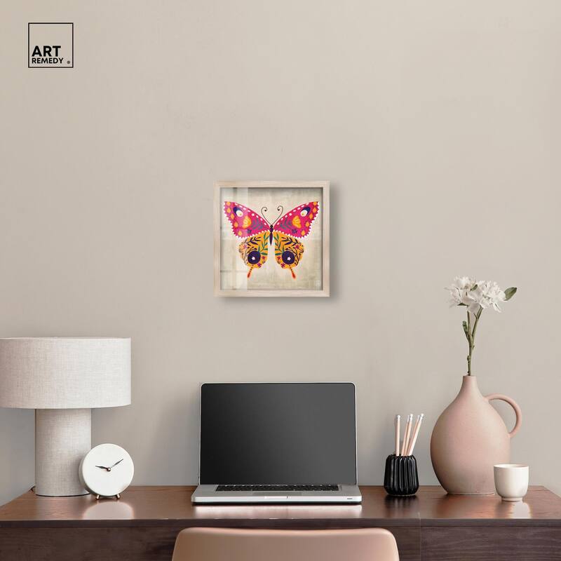 Butterfly Wings II Shadowbox by Art Remedy