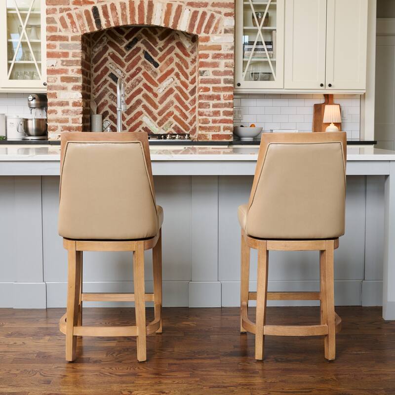 Maven Lane Vienna Swivel Kitchen Stool