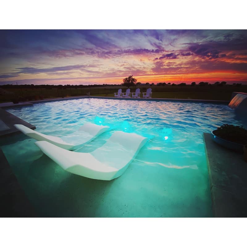 Aqua Outdoors In-Pool Chaise Lounge - Set of 2