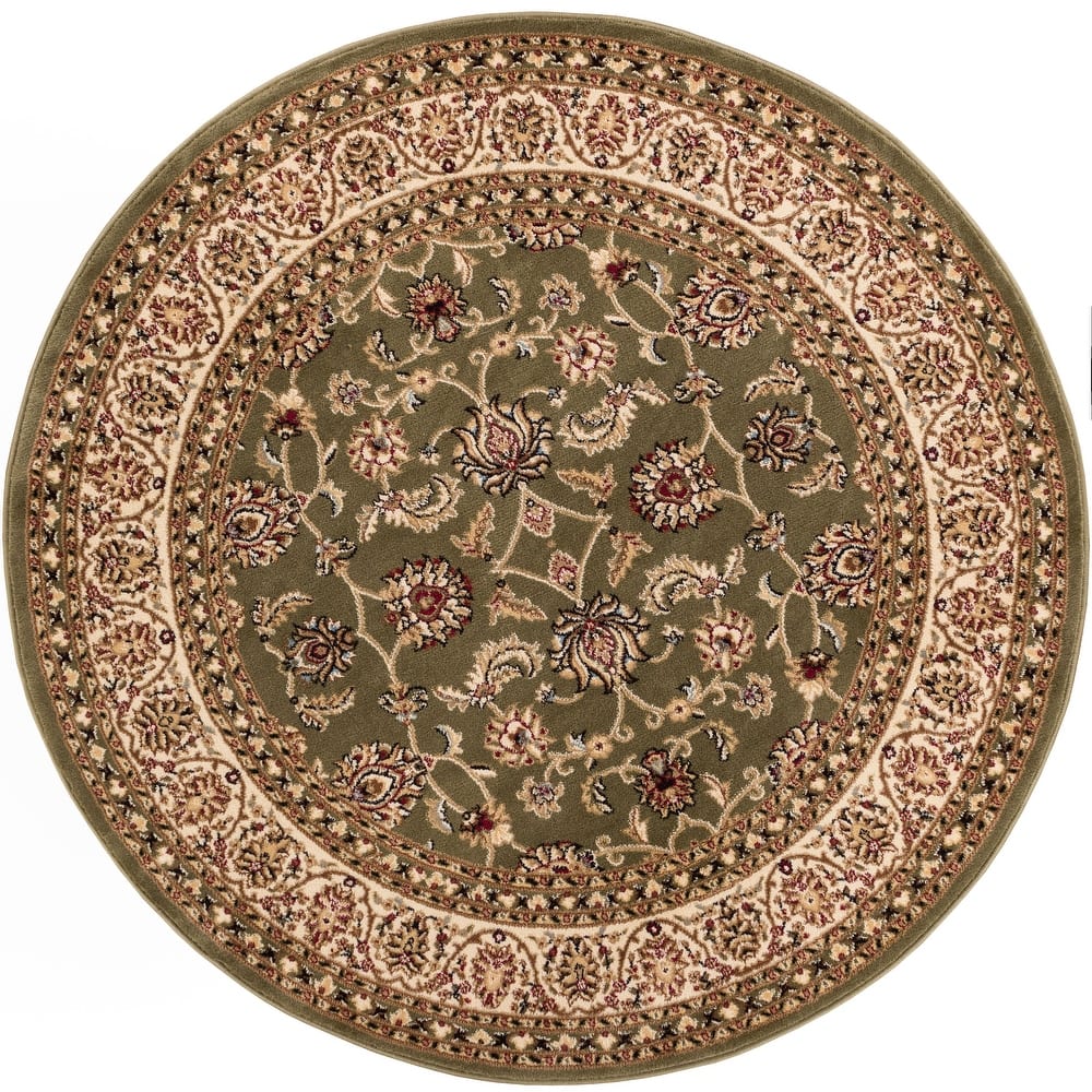 Well Woven Classic Oriental Round Rug
