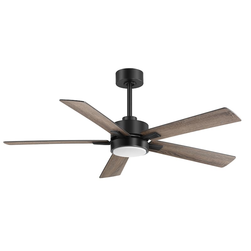 52 inch 5 Blade LED Ceiling Fan with Remote and Light Kit