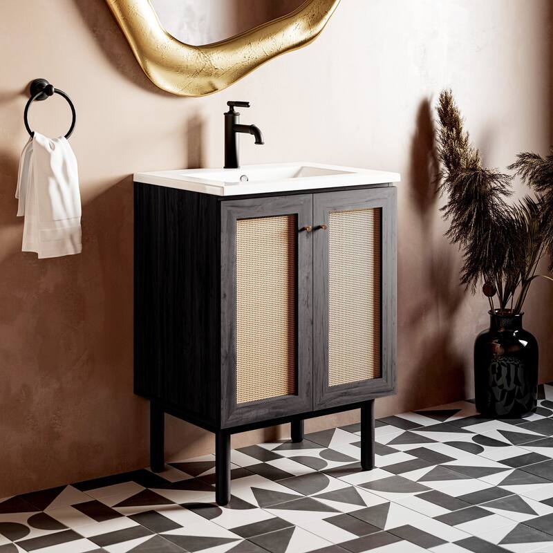 Classe Bathroom Vanity in Oak
