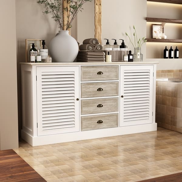 dresser with bookshelf Modern Nightstand Storage Cabinet Charging Station,Night Light, - Bed Bath & Beyond The TUHOME Portanova dresser brings smart Buffet Storage Cabinet Dresser Bookshelf,