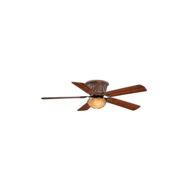Vaxcel Lighting FN52317 Corazon 52" 5 Blade Indoor Ceiling Fan - Light Kit and Fan Blades Included - Aged Bronze - n/a