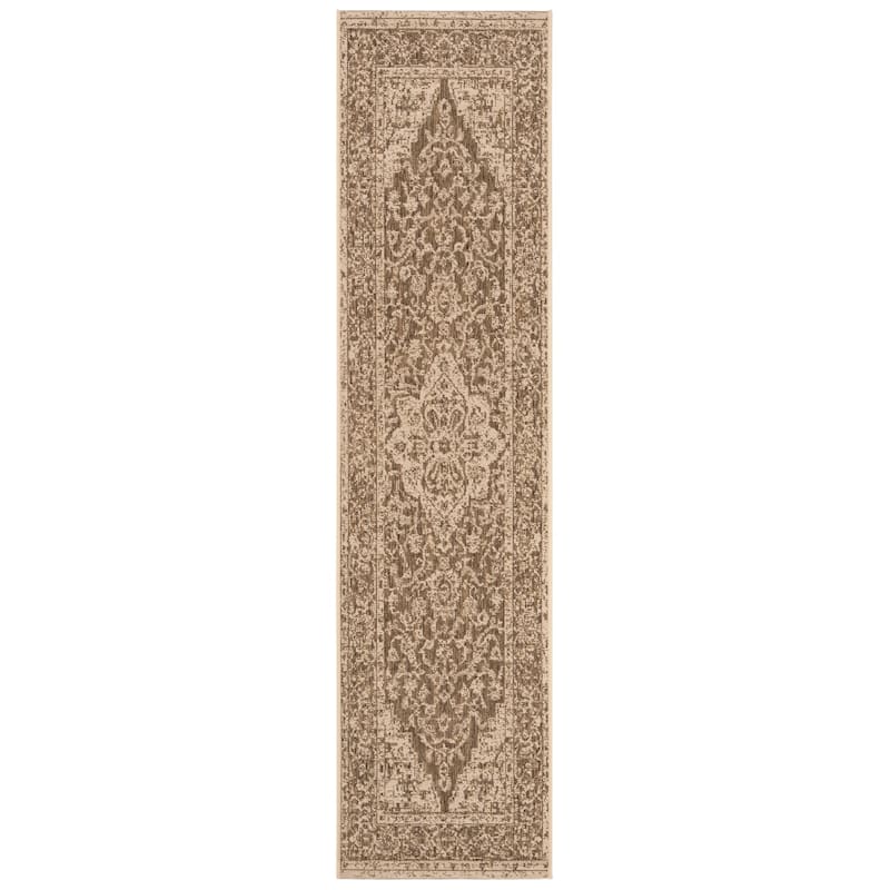 SAFAVIEH Linden Louann Indoor/ Outdoor Waterproof Patio Backyard Rug