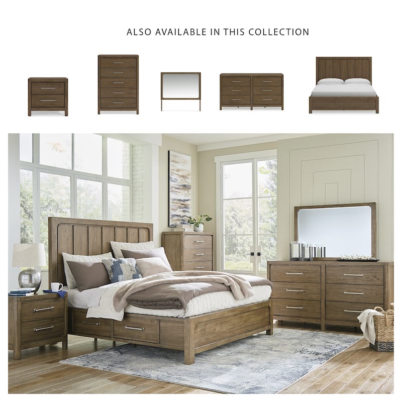 Signature Design by Ashley Cabalynn Light Brown Nightstand