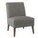preview thumbnail 32 of 75, HomePop Modern Armless Dining Accent Chair
