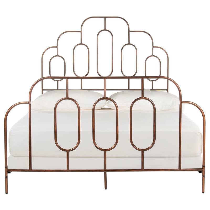 SAFAVIEH Alcie Retro Metal Bed