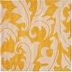 preview thumbnail 20 of 28, SAFAVIEH Handmade Soho Gabina N.Z. Wool Rug 6' x 6' Square - Gold/Ivory