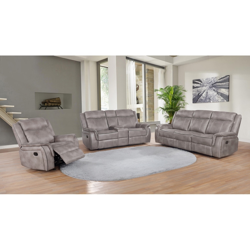 Lawrence 3 piece reclining best sale set