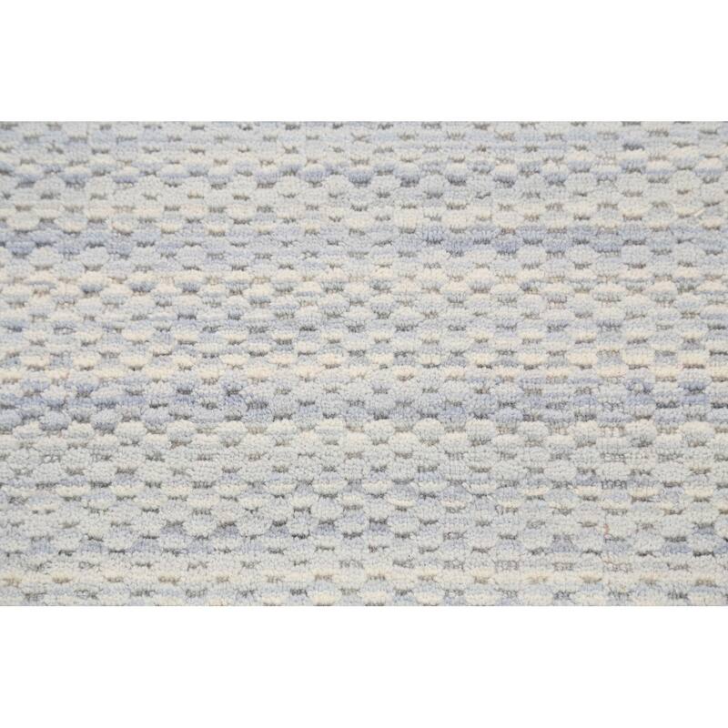 Geometric Modern Moroccan Oriental Foyer Area Rug Wool Hand-knotted - 5'3" x 7'8"