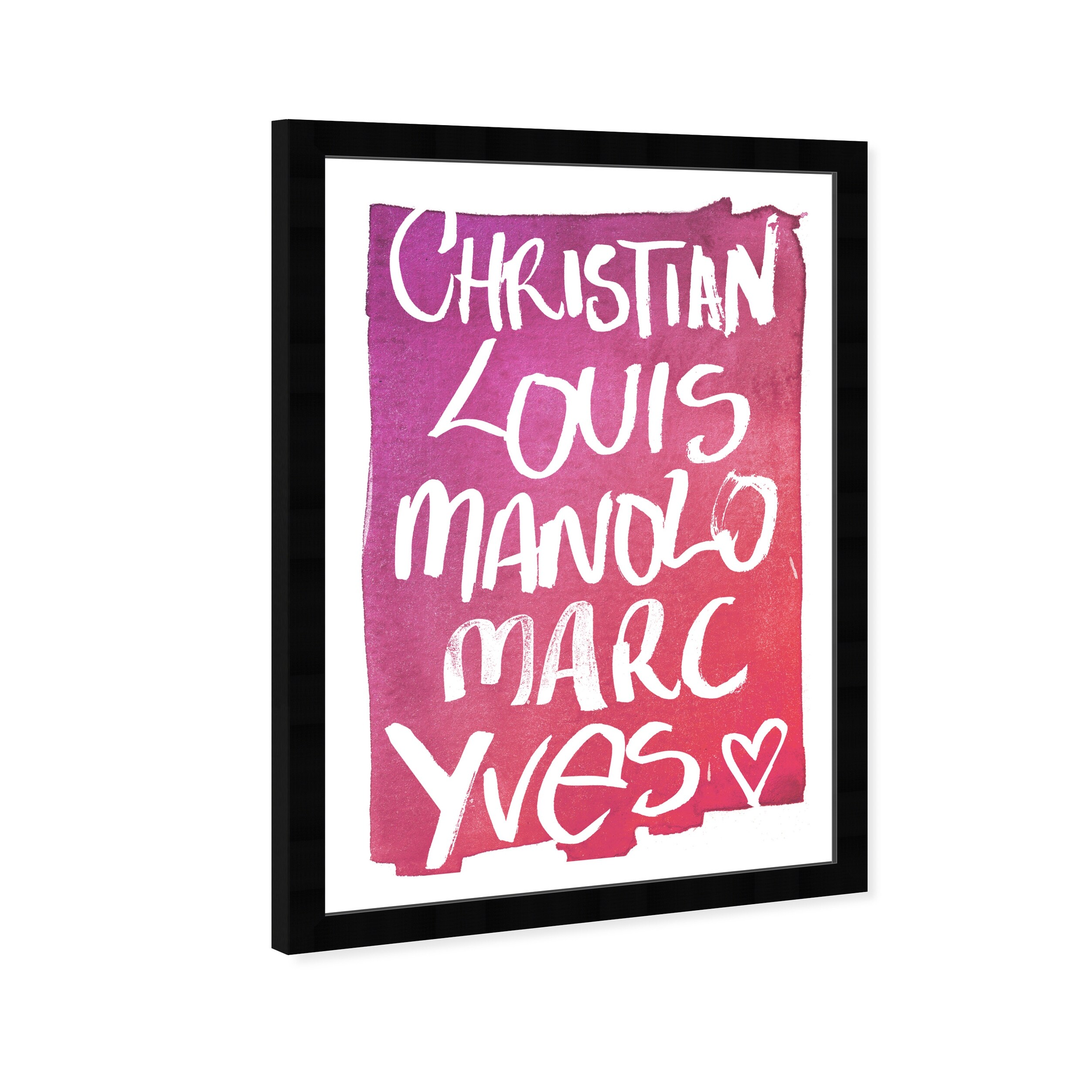 wynwood studio boys in my life fashion and glam wall art framed print lifestyle pink white