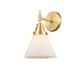Option Satin Gold / Matte White