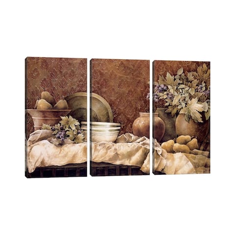 iCanvas "Rustic Reflections" by Linda Thompson 3-Piece Canvas Wall Art Set