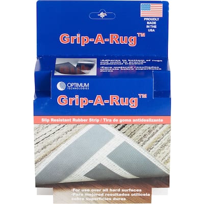 Mohawk Home Gray Grip-A-Rug Tape - Grey - 2.5" X 25'