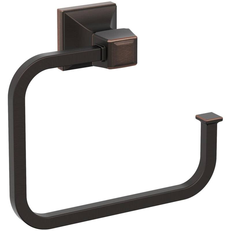 Amerock Mulholland 5-3/4" Wall Mounted Towel Ring - Oil Rubbed Bronze