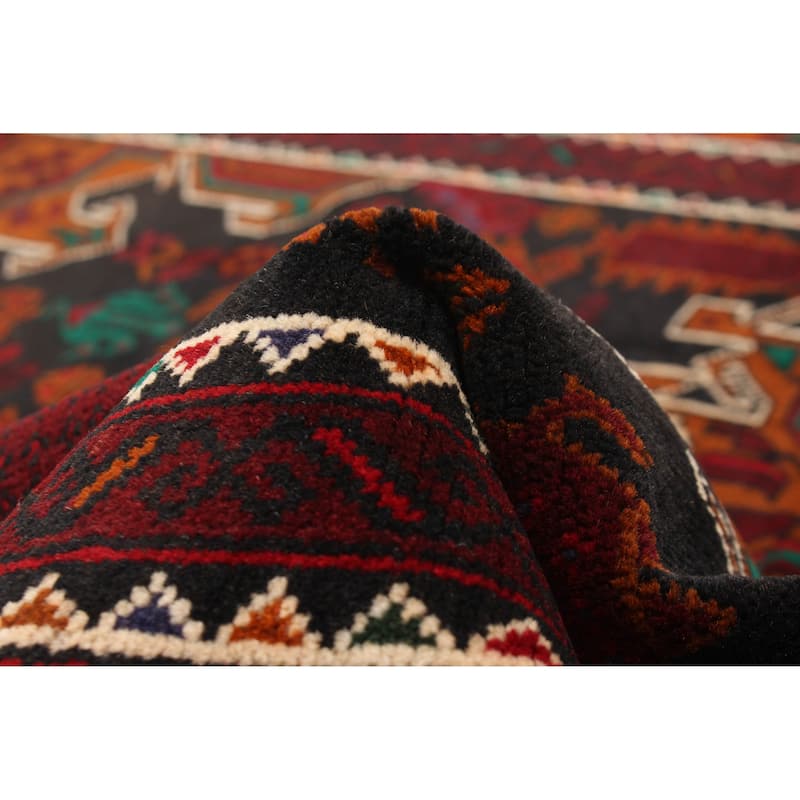 ECARPETGALLERY Hand-knotted Teimani Black, Wool Rug - 3'9 x 5'9