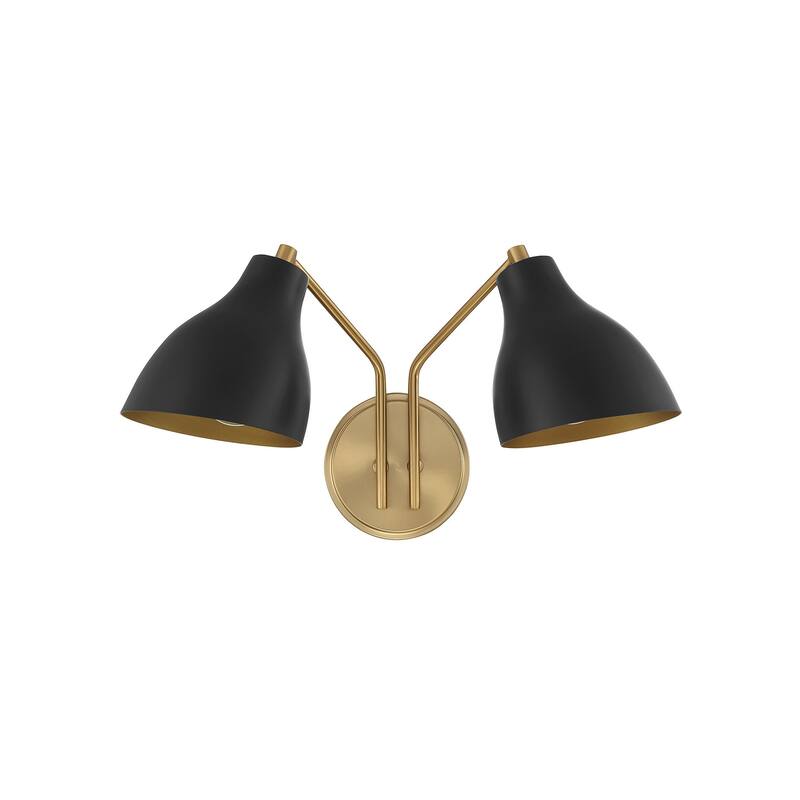 Meridian M90075 2 Light 10" Tall Wall Sconce