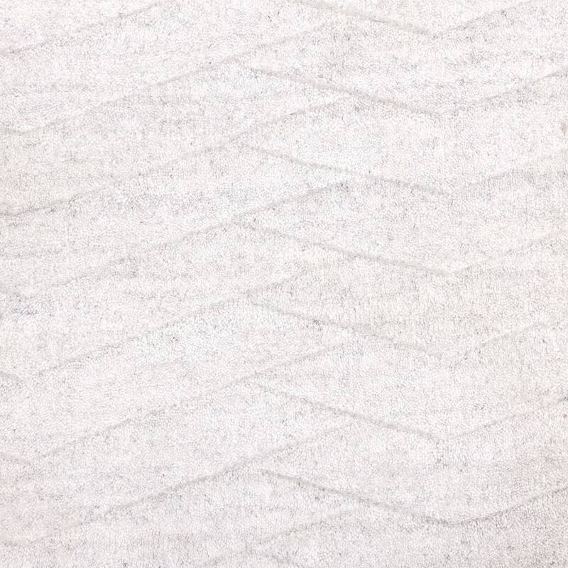 Overton Handmade Modern Contemporary Solid Area Rug